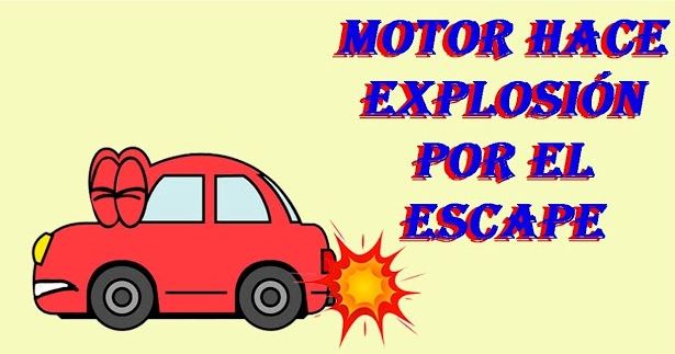 Por qué mi motor hace explosiones y cómo solucionarlo paso a paso